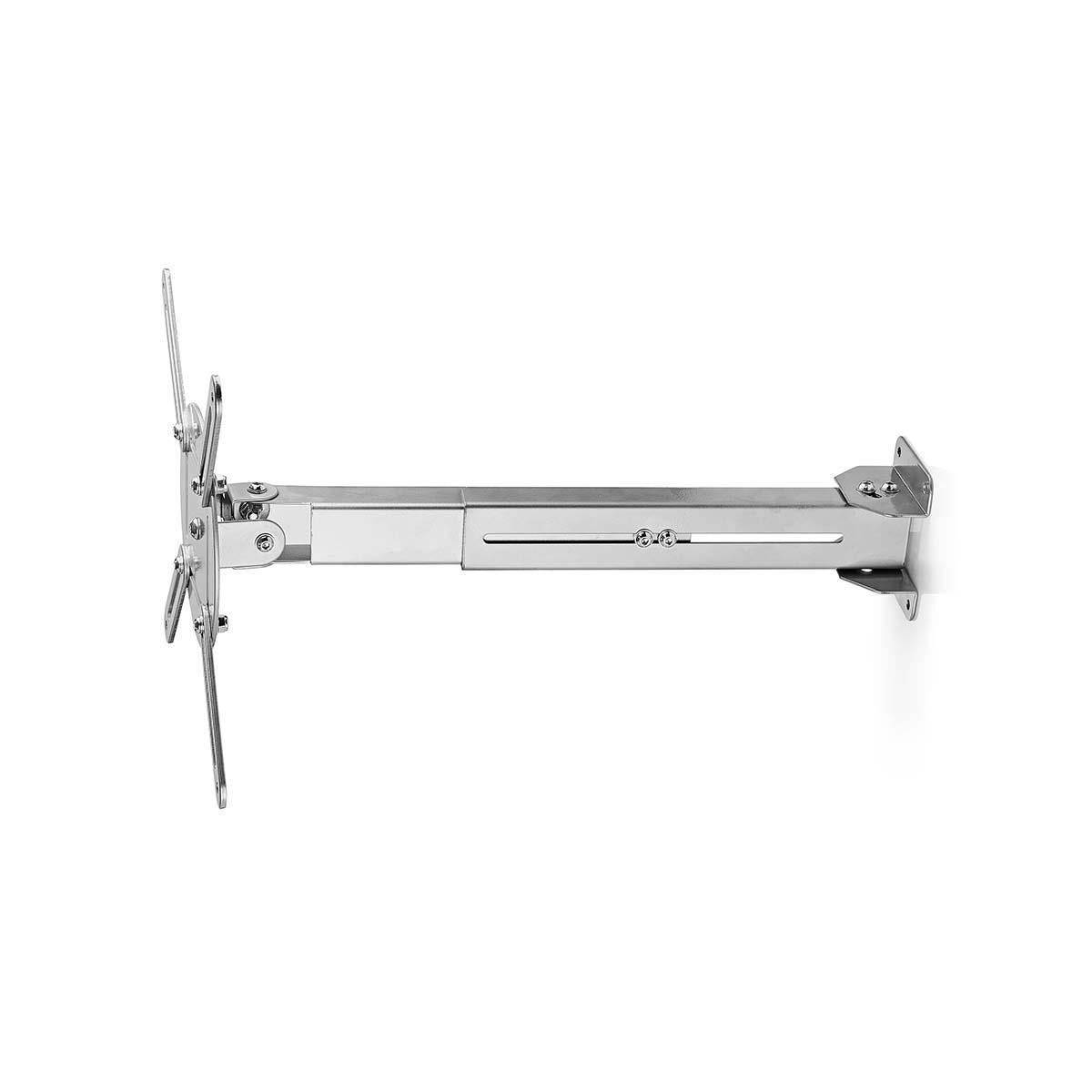 Projektor Beslag - Fuldt bevægeligt (væg/loft) 10 kg, Silver