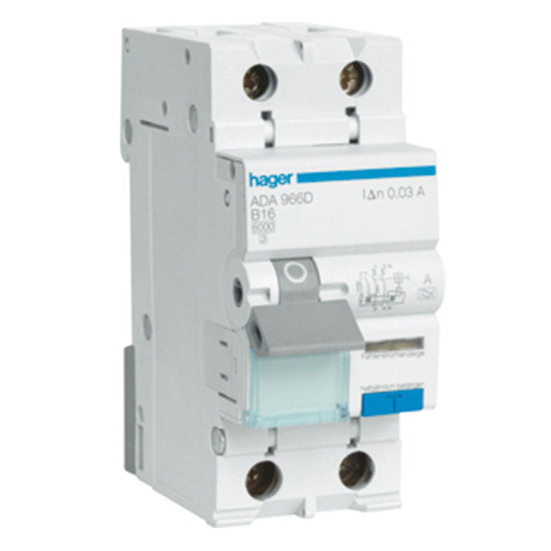 Kombiafbryder C 10A 1P+N 30mA