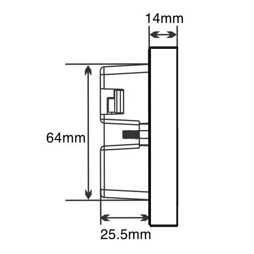 TERMOSTAT ST802-B - POWERED BY SHELLY