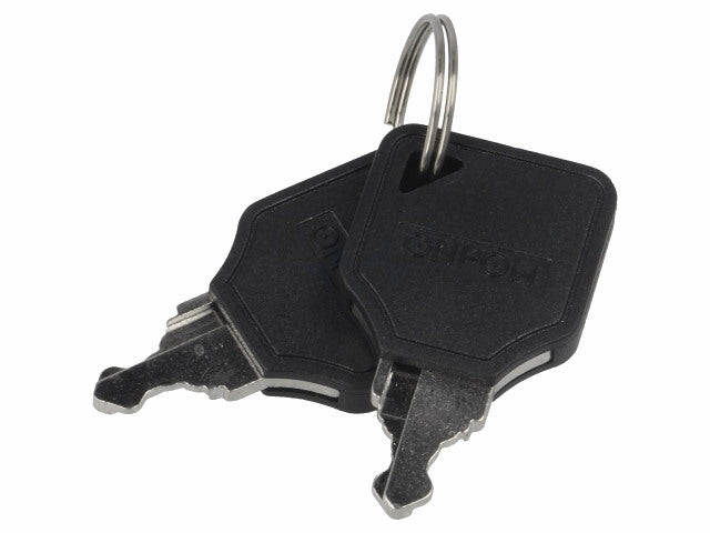 Nøglekontakt - 3P, ON-ON-OFF, Ø19mm (3PST)