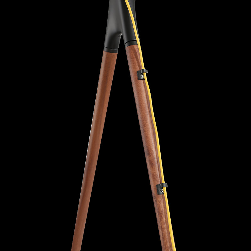 TV-gulvstand - 49-70" maks. 40kg, valnøddetræ