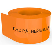 Markeringsbånd, orange, FIBER, 50 x 0,1 mm, 500 m