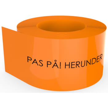 Markeringsbånd, orange, FIBER, 50 x 0,1 mm, 500 m