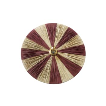 Jore Copenhagens bordlampe Dott Stripes wine 54x10 cm