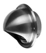 Ventilationsrist med stormhætte i metal WMN 150