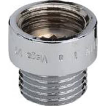 3/4" x 15 mm Rødgods Silicium Bronze gevindfittings haneforlænger