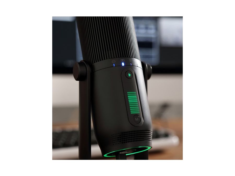 Mdrill One mikrofon - 48kHz/16bit, RGB, Sort