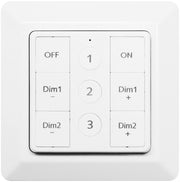 RF REMOTE. DIM 3G FÖR 2-K