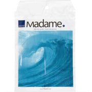 Madameposer, hvid, med hul til holder, 5 l, 100 stk