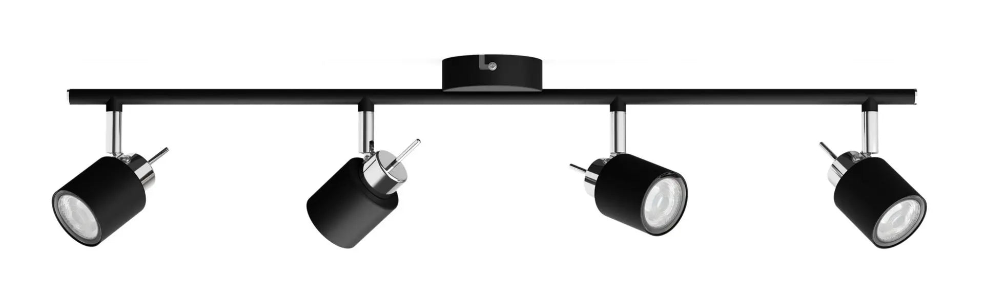 Meranti bar/tube black 4x35W 230V