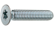 TORX maskinskrue, undersænket - M2x8mm, TX6 kærv (50 stk.)