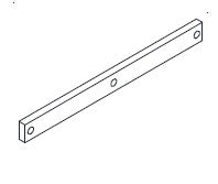 Overpart skinneholder ACB