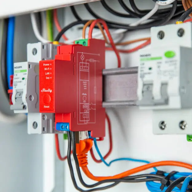 Shelly Pro 1PM - WiFI relæ, effektmåling