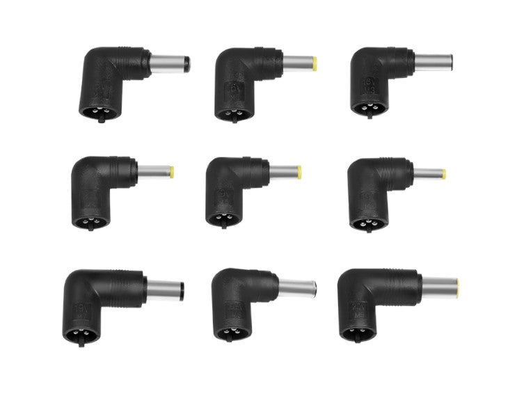 Notebook strømforsyning - 15-20V / 90W (4,5-4,9A), 9 stik