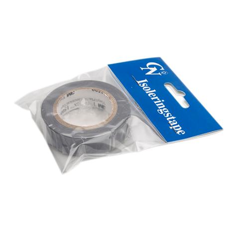 Isoleringstape 15mm x 10m Grå GN-pak