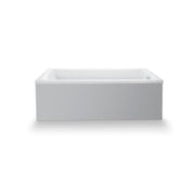 Duravit No.1 badekar, 1800 x 800 mm, 1-ryglæn, rektangulært