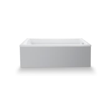 Duravit No.1 badekar, 1800 x 800 mm, 1-ryglæn, rektangulært
