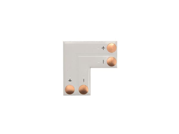 L stykke til enkeltfarve LED strips (PCB 8mm)