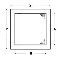Inspektionslem - 217x267mm / 220x170mm