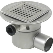BLÜCHER 75 mm afløbsskål t/smøremembran, m/studs, vandret, flex