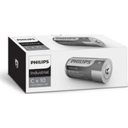 PHILIPS Industrial alkaline batteri, C LR14, 10 stk.