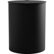 Nichba toiletspand sort pulverlakeret