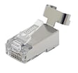 Modular Plug Feed-Thru kat.5e/6 STP leder diameter Ø1,0-1,2mm pk.50 stk
