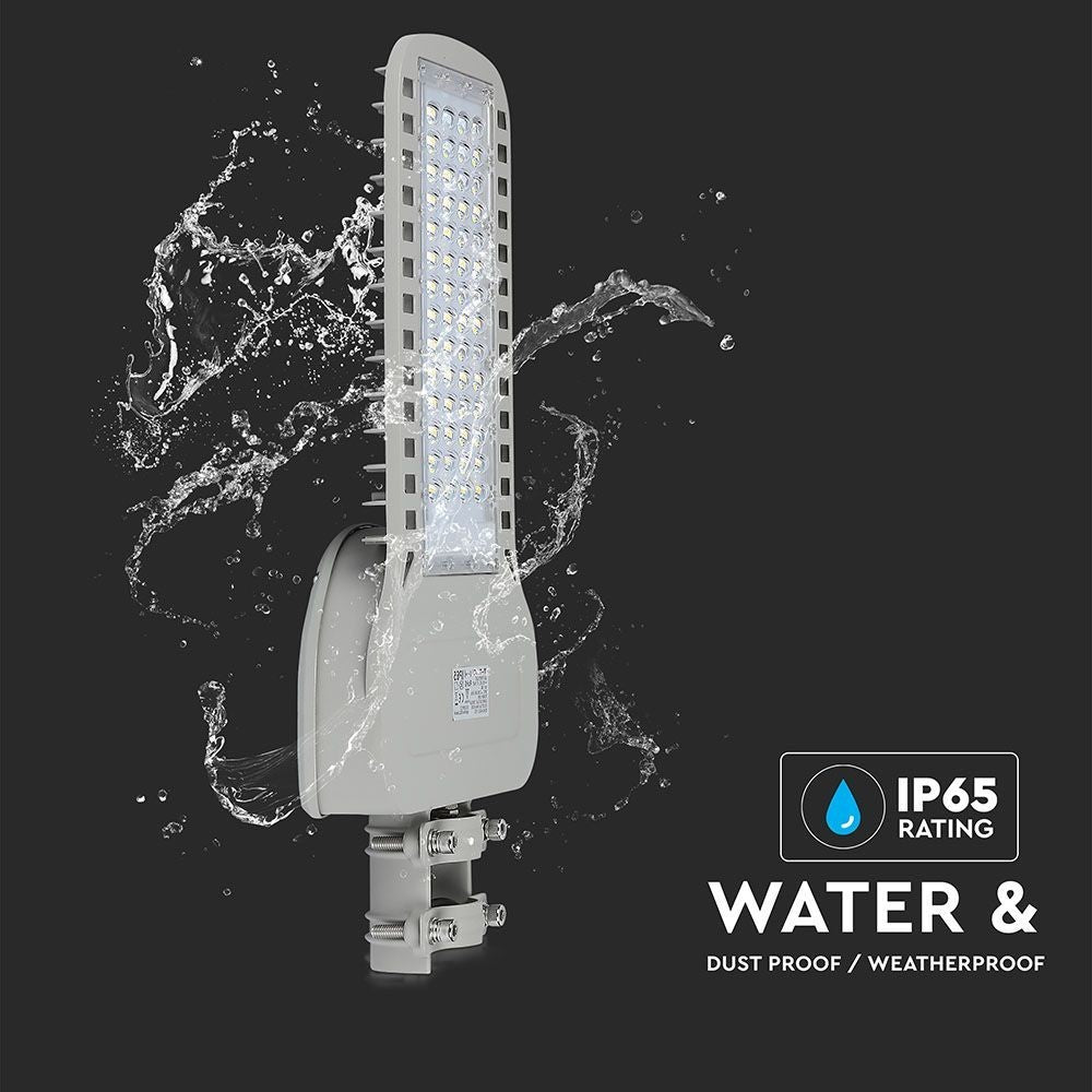 V-Tac 100W LED gadelampe - Samsung LED chip, Ø60mm, IP65, 135lm/w - 5 års producentgaranti