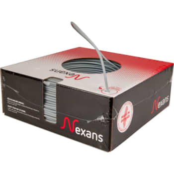 Ledning H07Z1-U 1x1,5 grå, R100, halogenfri (PVL)
