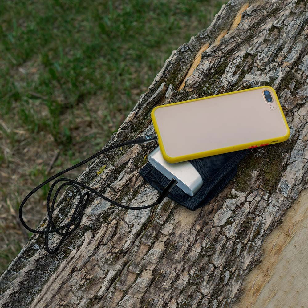 1m USB-C-kabel - sort