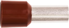 Isoleret ABIKO terminalrør KA25-16ETW 25mm2 L16 Brun