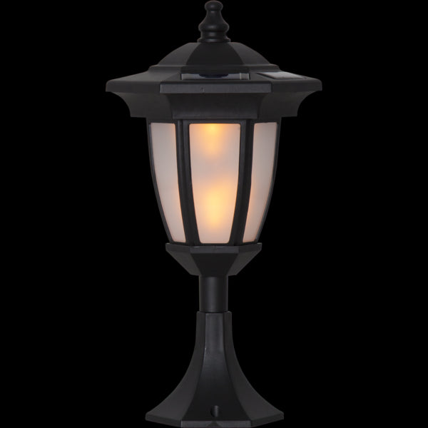 Star Trading Flamme 4-i-1 solcellelampe-sort