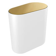 Pressalit Style Toiletspand, børstet messing/hvid