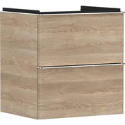 HANSGROHE Xelu Q vaskeskab 580x475x605mm 2skuffer MDF naturlig e