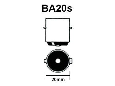 Trafiksignal SM 12V 38W Ba20s sokkel 450Lm