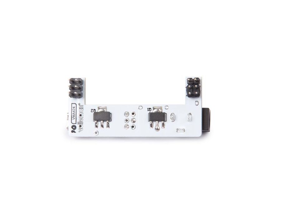 Breadboard strømforsyningsmodul - 3,3/5V, 500mA, mini USB