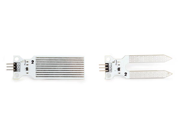 Jordfugtigheds- og vandstandssensor til Arduino