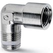 BSPT adaptor-male -female elbow-1/4 thread -PTFE seal S2020 1/4-1/4 PIPE FITTING SPRINT