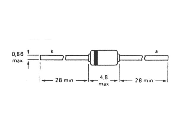 Zenerdiode - 39V / 1,3W ±5% (DO41)