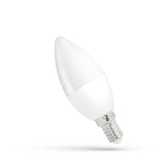 LED pære C37 E14 230V 1W med høj farvegengivelse (RA80) og 90 lumen.