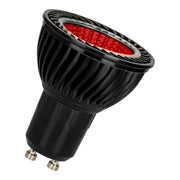 PAR16 LED reflektorpære - 230V 5,5W 50° GU10 dæmpbar, RØD