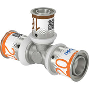 Uponor S-Press tee reduceret 20-16-20