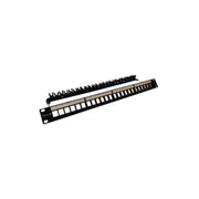 Universel Patchpanel til Keystone 24 port UTP/STP Kat.5e/6/6A