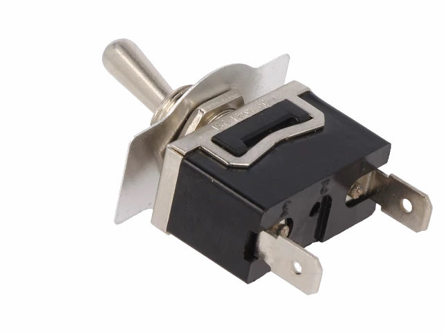 MAXI vippekontakt - 1P OFF-ON 10A/250V, spadeterm. (SPST)