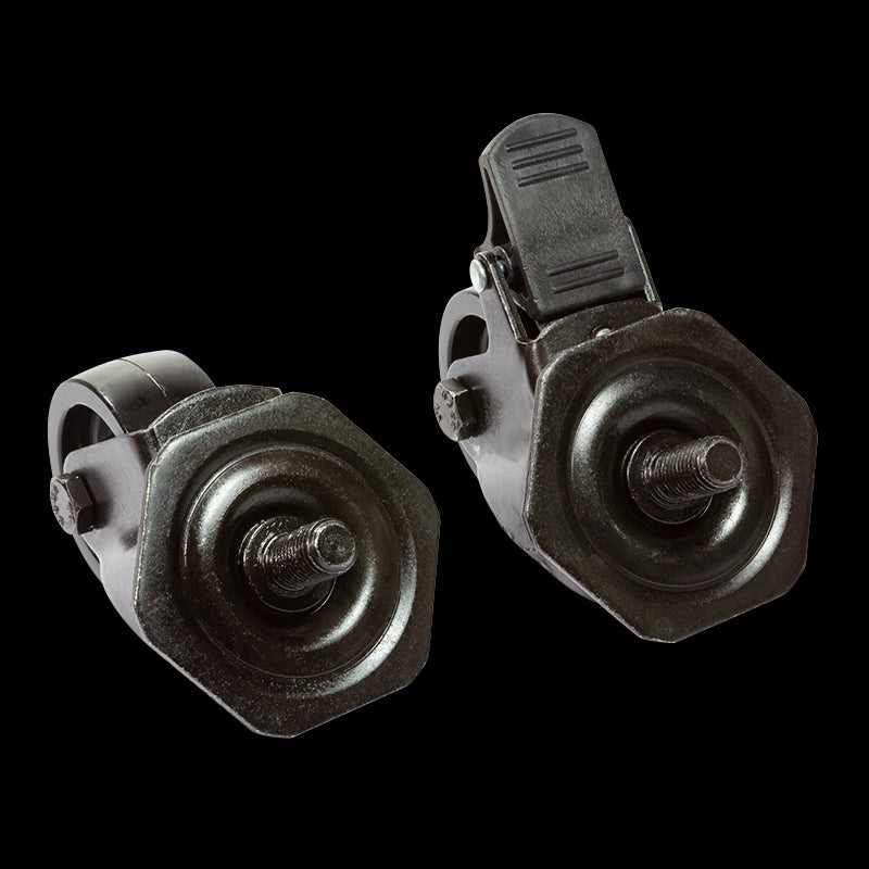 Hjul til 19" rackskabe - Maks. 600kg (4 stk.)