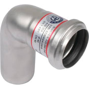 Ø 40 mm x 87,5° Bøjning rustfri AISI304/EN1.4301 BLÜCHER