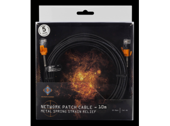 GAMING CAT6a Patch Kabel - Sort (10m)