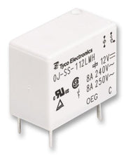 Miniature relæ - 5VDC 10A, 1 x slutte (SPST-NO) 4-ben 2,54mm