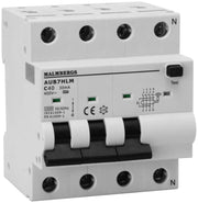 RCBO KOMBIRELÆ 40A 3P+N 30MA