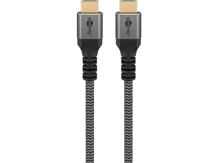 Ultra High Speed HDMI 2.1 Kabel - 8K/60Hz - Grå (0,5m)